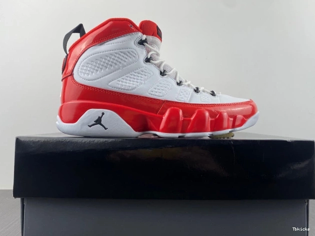 Cheap TBK Air Retro 9 Gym 302370-160 Red White Jordan 0723